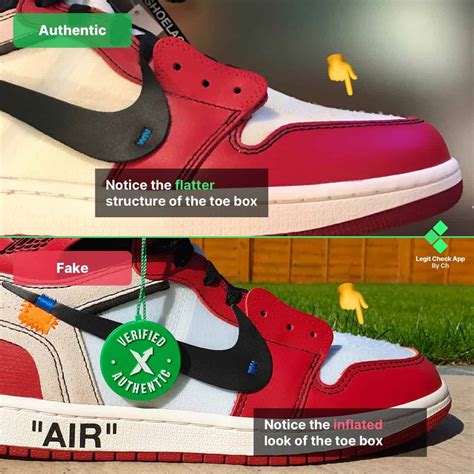 nike off white chicago real vs fake - Chicago Off.